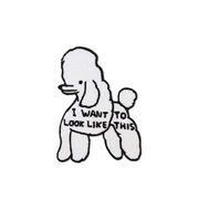 David Shrigley poodle patch